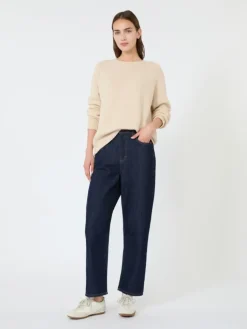 Alpaca and cotton sweater - SAND