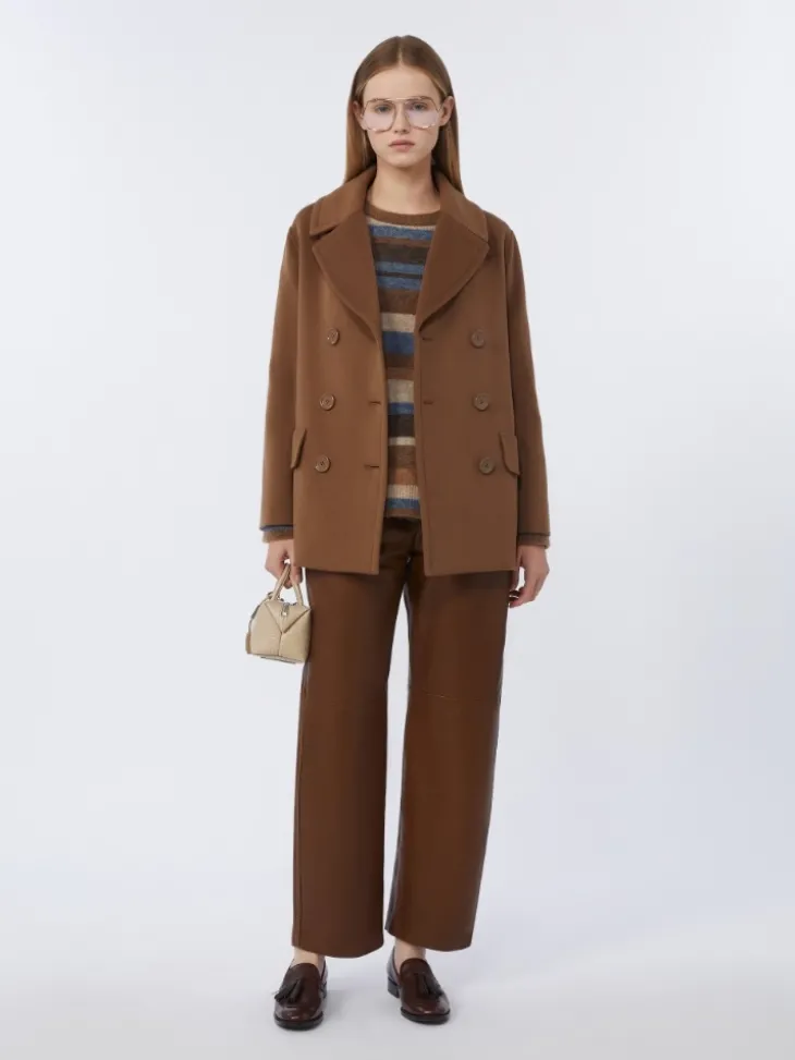 Alpaca and wool sweater - BEIGE