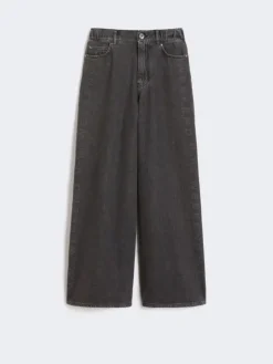 Authentic cotton denim jeans - BLACK