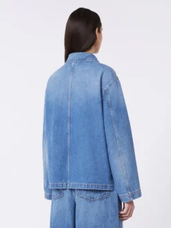 Authentic denim shacket - NAVY