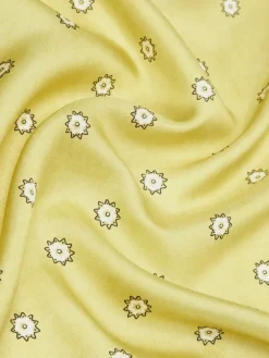 Bandanna print silk foulard - GREEN