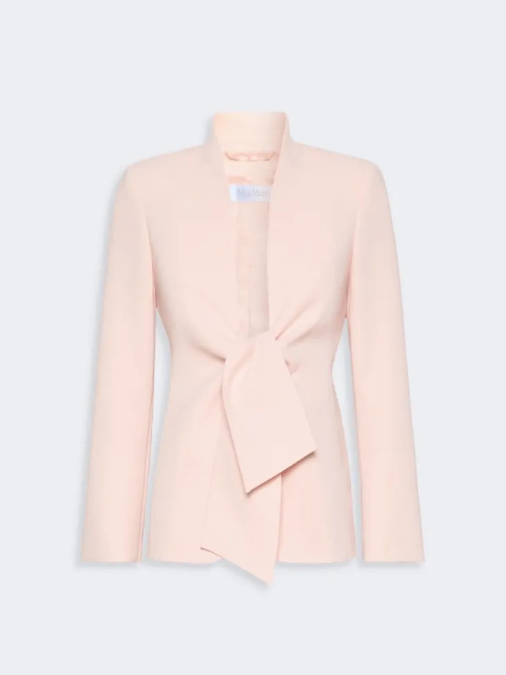 Cady jacket with sash detail - PINK