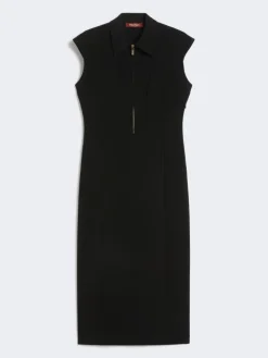 Cady midi dress - BLACK