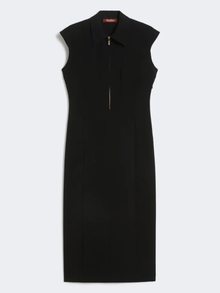 Cady midi dress - BLACK
