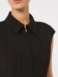 Cady midi dress - BLACK