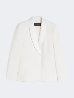 Cady Tuxedo jacket - WHITE