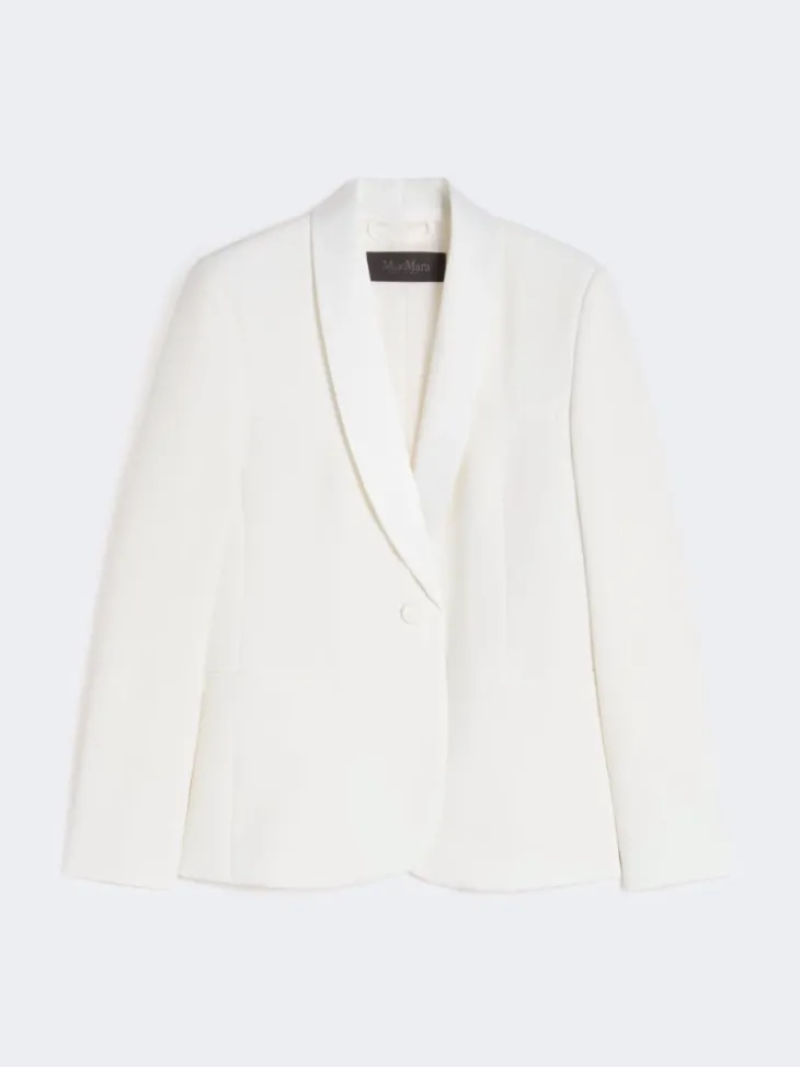 Cady Tuxedo jacket - WHITE