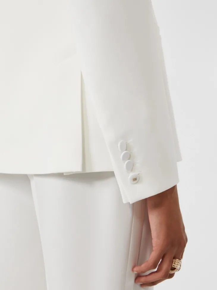 Cady Tuxedo jacket - WHITE