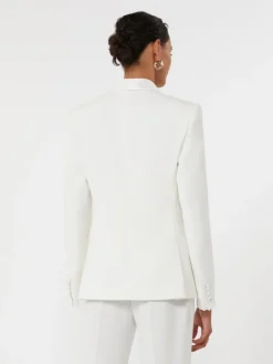 Cady Tuxedo jacket - WHITE