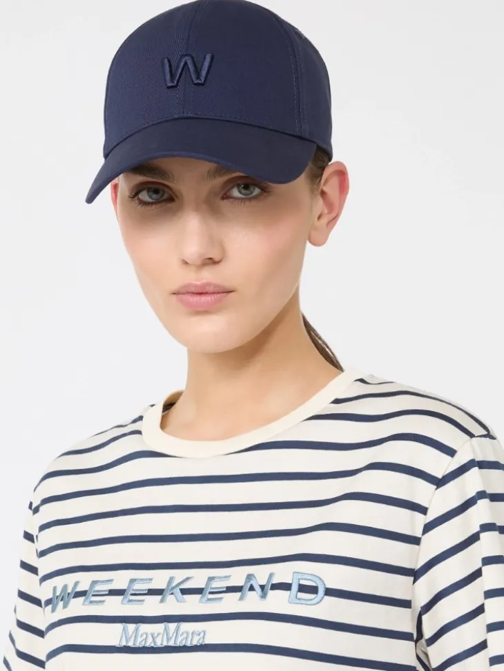 Canvas baseball cap - MIDNIGHTBLUE