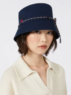 Canvas cap - MIDNIGHTBLUE