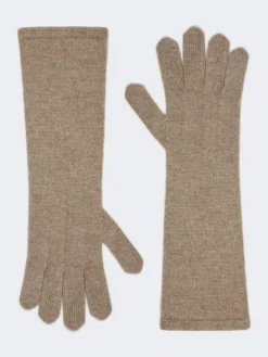 Cashmere gloves - BEIGE