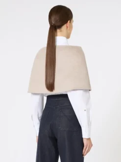Cashmere infinity scarf - BEIGE