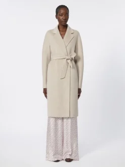 Cashmere robe coat - SAND