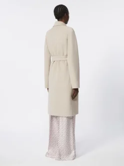 Cashmere robe coat - SAND