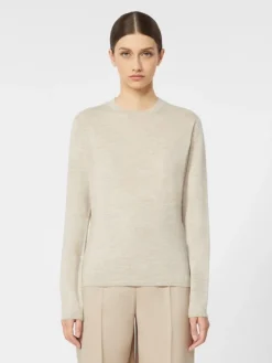 Cashmere yarn sweater - BEIGE