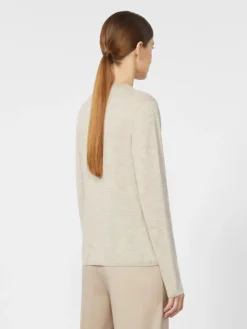 Cashmere yarn sweater - BEIGE