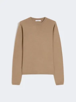 Cashmere yarn sweater - HAZELNUT BROWN