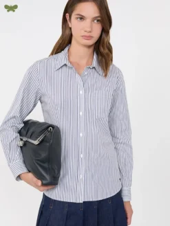 Classic cotton shirt - NAVY