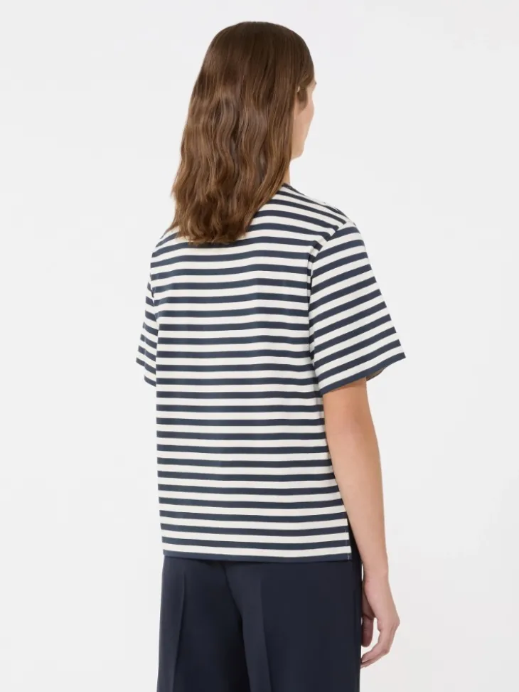 Cotton basic T-shirt - ECRU
