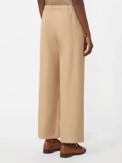 Cotton drawstring trousers - DESERT
