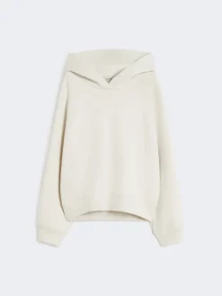 Cotton jersey sweatshirt - SAND