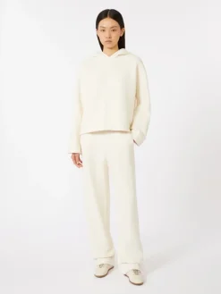 Cotton jersey sweatshirt - IVORY
