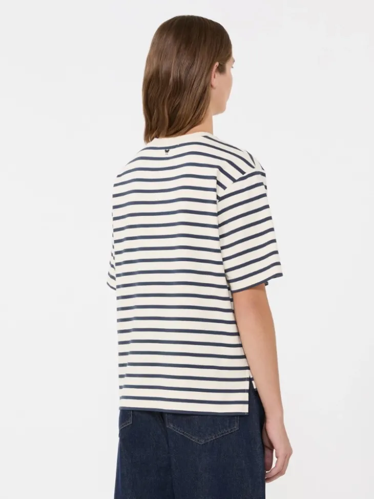 Cotton jersey T-shirt - ECRU
