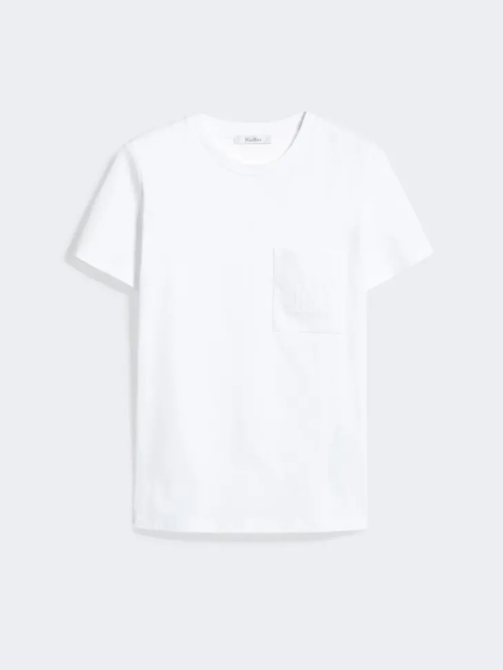 Cotton jersey T-shirt - OPTICAL WHITE