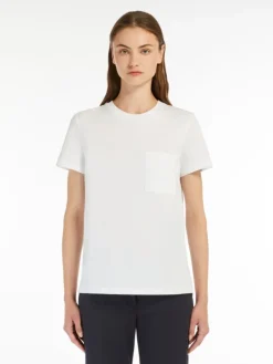 Cotton jersey T-shirt - OPTICAL WHITE