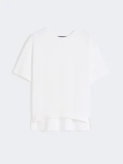 Cotton jersey T-shirt - WHITE