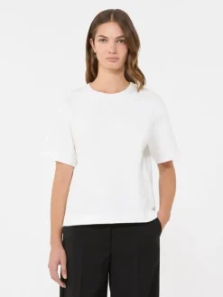 Cotton jersey T-shirt - WHITE