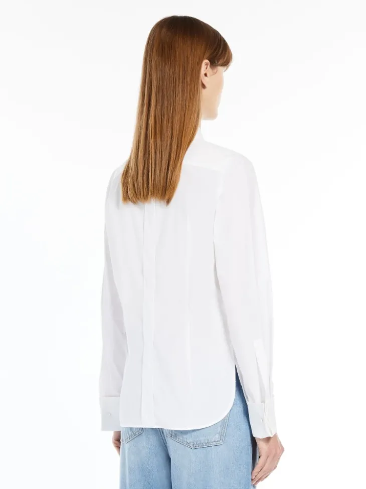 Cotton logo shirt - OPTICAL WHITE