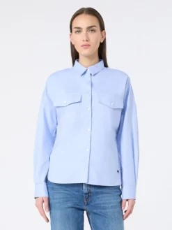 Cotton Oxford shirt - LIGHT BLUE