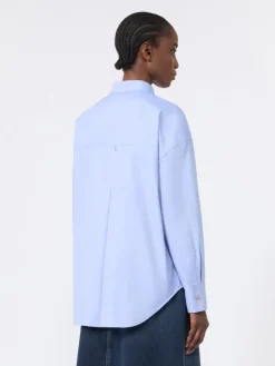 Cotton Oxford shirt - LIGHT BLUE