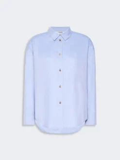 Cotton Oxford shirt - LIGHT BLUE