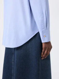 Cotton Oxford shirt - LIGHT BLUE