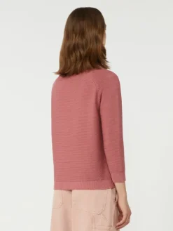 Cotton sweater - ANTIQUE ROSE
