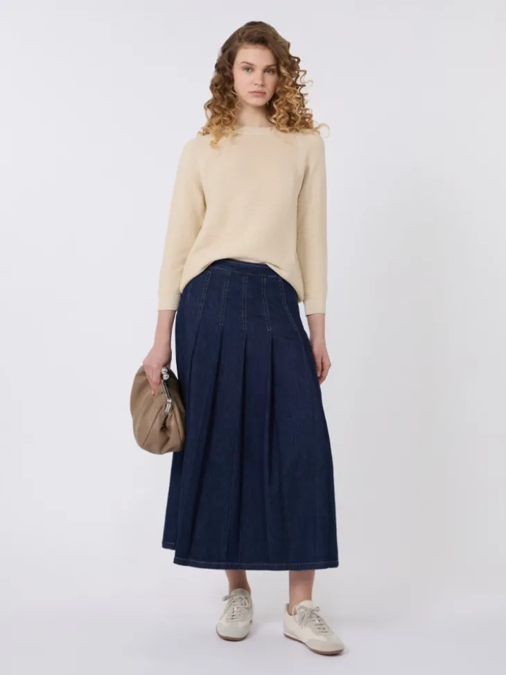 Cotton sweater - ECRU