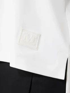Cotton-blend jersey T-shirt - OPTICAL WHITE