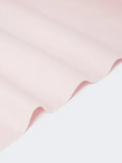 Embroidered and fringed cashmere stole - PINK