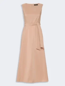 Flared taffeta dress - PINK