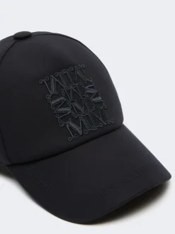 Gabardine water-repellent baseball cap - MIDNIGHTBLUE