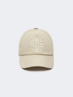 Gabardine water-repellent baseball cap - STONE