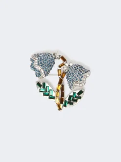 Glass brooch - AVIO