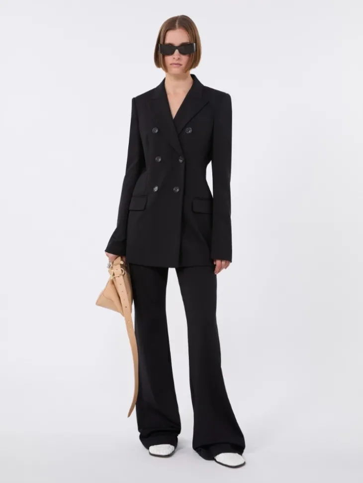 Jersey blazer - BLACK
