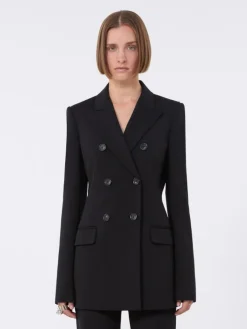 Jersey blazer - BLACK