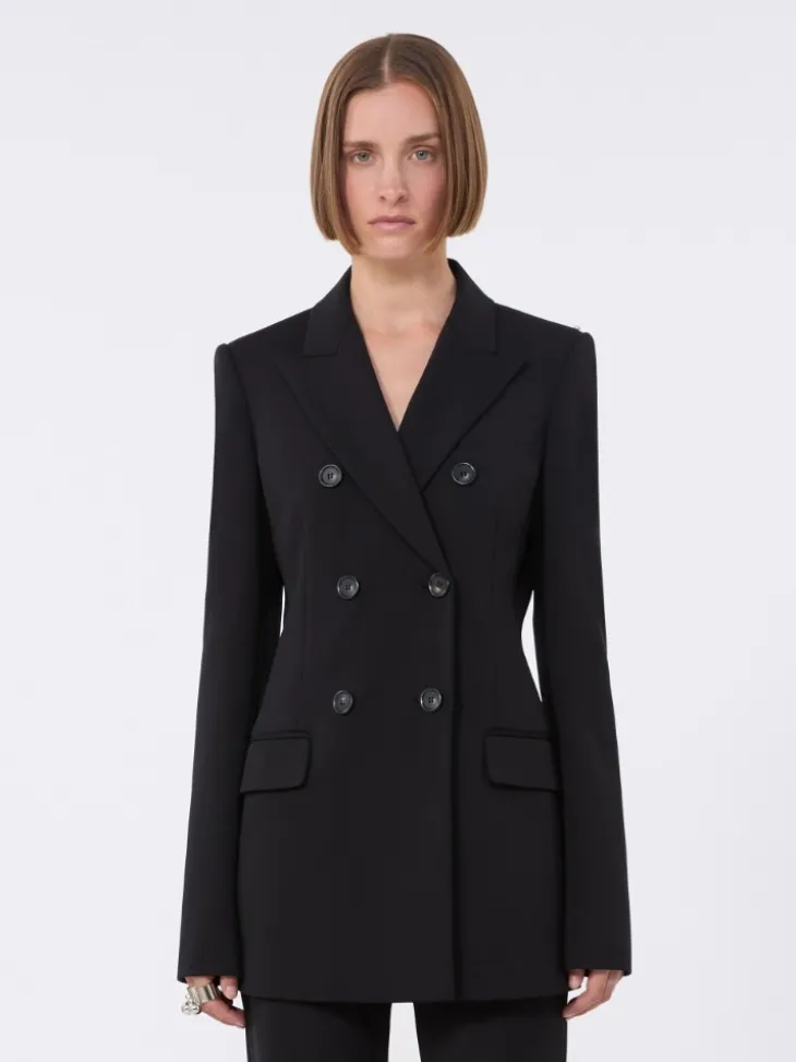 Jersey blazer - BLACK