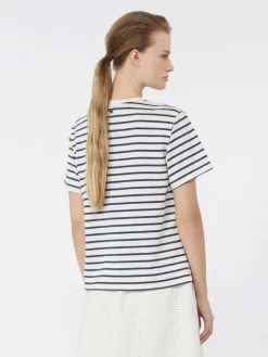 Jersey T-shirt with graphics - NAVY