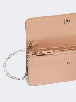 Leather phone pouch - PINK